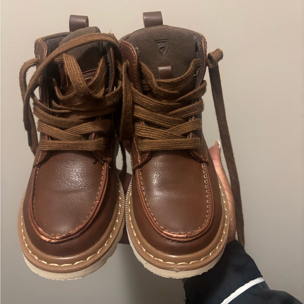 Brown Kids Boots